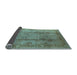 Sideview of Oriental Light Blue Industrial Rug, urb3224lblu