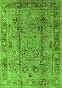 Oriental Green Industrial Rug, urb3224grn