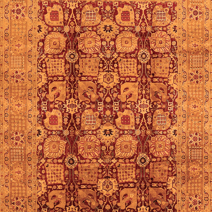 Oriental Orange Industrial Rug, urb3225org