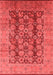 Oriental Red Industrial Area Rugs