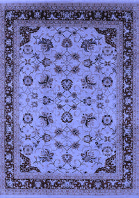 Oriental Blue Industrial Rug, urb3226blu