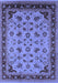 Oriental Blue Industrial Rug, urb3226blu