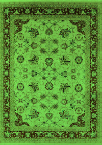 Oriental Green Industrial Rug, urb3226grn