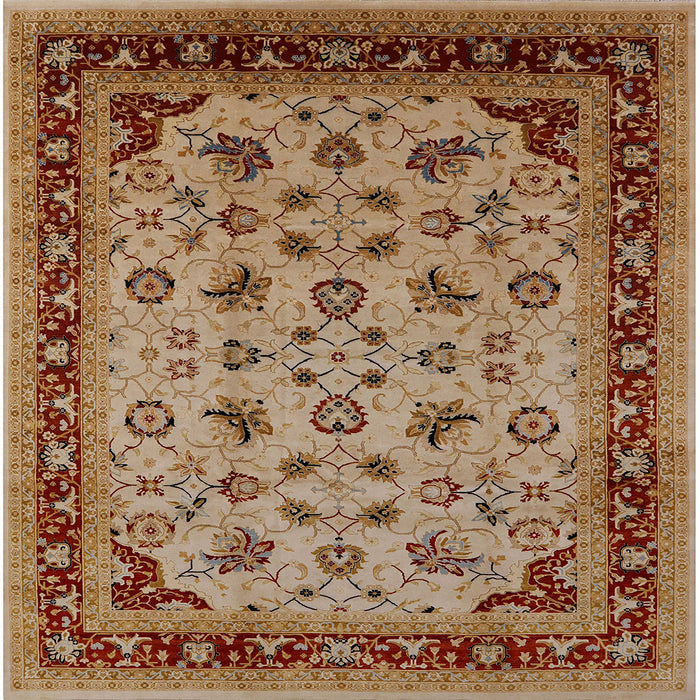 Square Machine Washable Industrial Modern Mahogany Brown Rug, wshurb3226