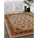 Machine Washable Industrial Modern Mahogany Brown Rug in a Family Room, wshurb3226