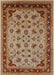 Mid-Century Modern Mahogany Brown Oriental Rug, urb3226