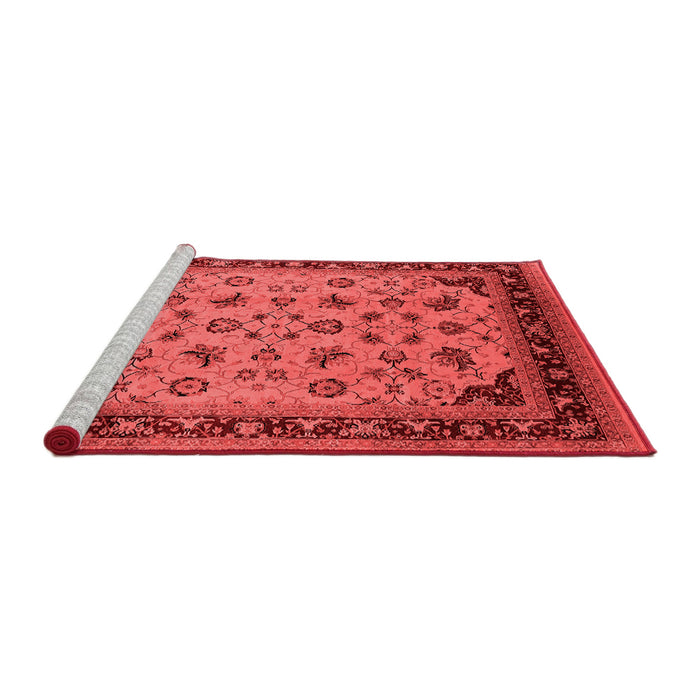 Industrial Red Washable Rugs