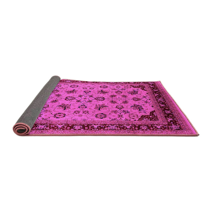 Sideview of Oriental Pink Industrial Rug, urb3226pnk