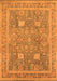 Oriental Orange Industrial Rug, urb3227org