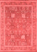 Oriental Red Industrial Area Rugs