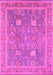 Oriental Pink Industrial Rug, urb3227pnk