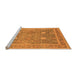 Sideview of Machine Washable Oriental Orange Industrial Area Rugs, wshurb3227org