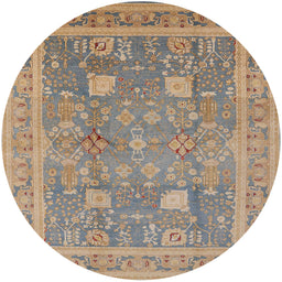 Round Machine Washable Industrial Modern Dark Almond Brown Rug, wshurb3227