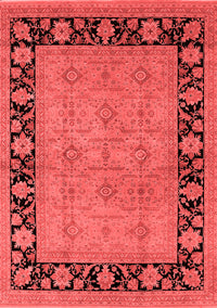 Oriental Red Industrial Rug, urb3228red