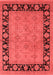 Oriental Red Industrial Area Rugs