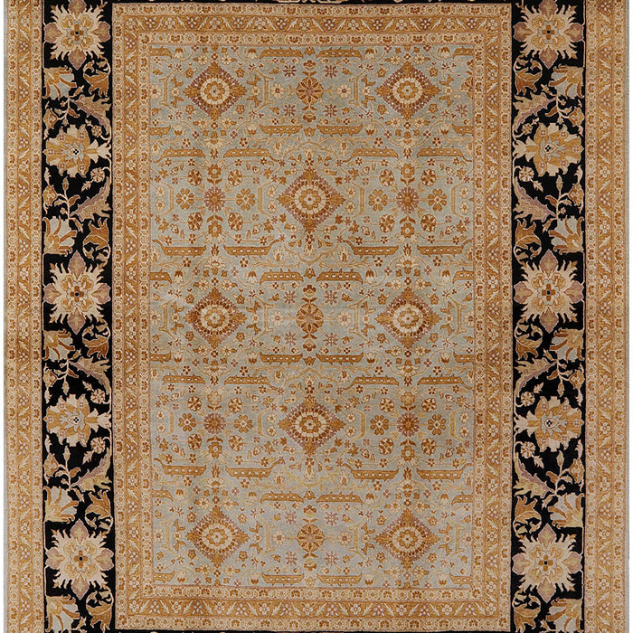 Mid-Century Modern Light Copper Gold Oriental Rug, urb3228