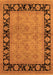 Oriental Orange Industrial Rug, urb3228org