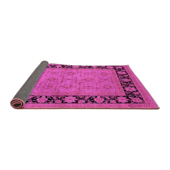 Sideview of Oriental Pink Industrial Rug, urb3228pnk
