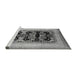 Sideview of Machine Washable Oriental Gray Industrial Rug, wshurb3229gry