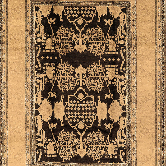 Oriental Brown Industrial Rug, urb3229brn