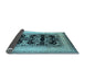 Sideview of Oriental Light Blue Industrial Rug, urb3229lblu