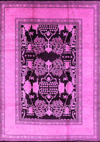 Oriental Pink Industrial Rug, urb3229pnk