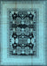 Oriental Light Blue Industrial Rug, urb3229lblu