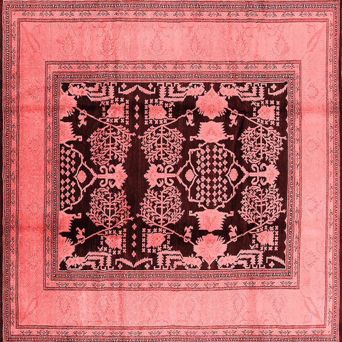 Oriental Red Industrial Rug, urb3229red