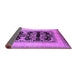 Sideview of Oriental Purple Industrial Rug, urb3229pur