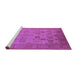 Sideview of Machine Washable Oriental Purple Industrial Area Rugs, wshurb3230pur