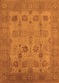 Oriental Orange Industrial Rug, urb3230org