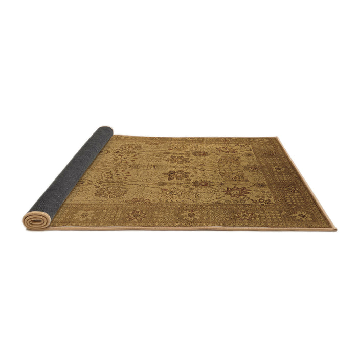 Sideview of Oriental Brown Industrial Rug, urb3230brn