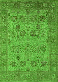 Oriental Green Industrial Rug, urb3230grn