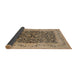 Sideview of Mid-Century Modern Brown Sand Brown Oriental Rug, urb3231