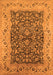 Oriental Orange Industrial Rug, urb3231org