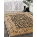 Machine Washable Industrial Modern Brown Sand Brown Rug in a Family Room, wshurb3231