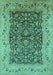 Oriental Turquoise Industrial Rug, urb3231turq