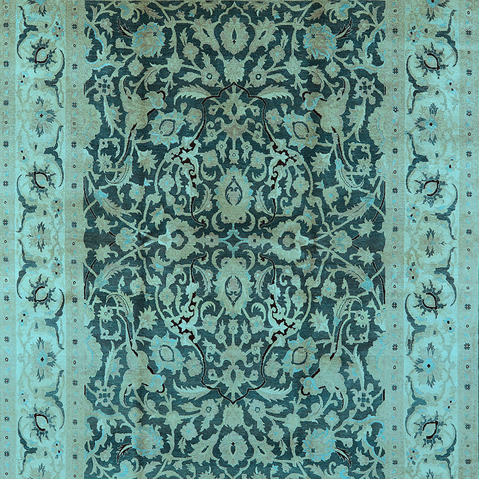 Oriental Light Blue Industrial Rug, urb3231lblu