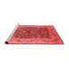 Industrial Red Washable Rugs