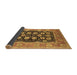 Sideview of Oriental Brown Industrial Rug, urb3232brn