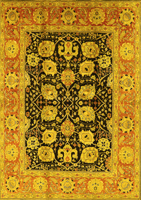 Oriental Yellow Industrial Rug, urb3232yw