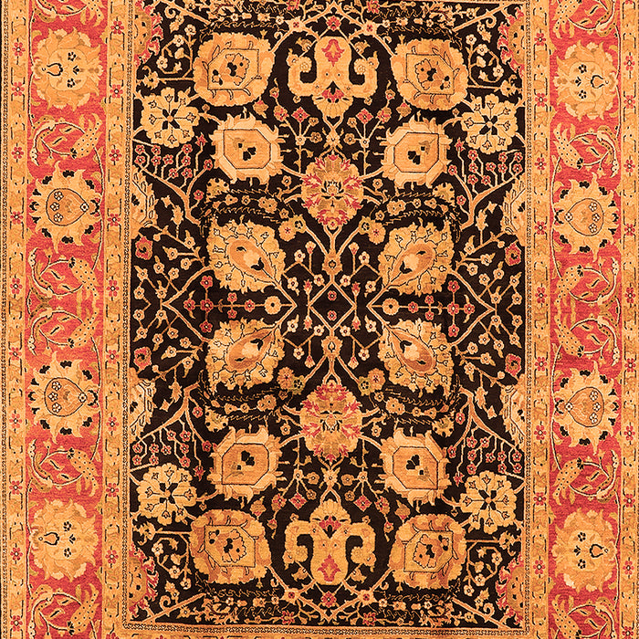 Oriental Orange Industrial Rug, urb3232org