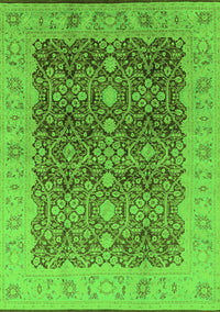 Oriental Green Industrial Rug, urb3233grn