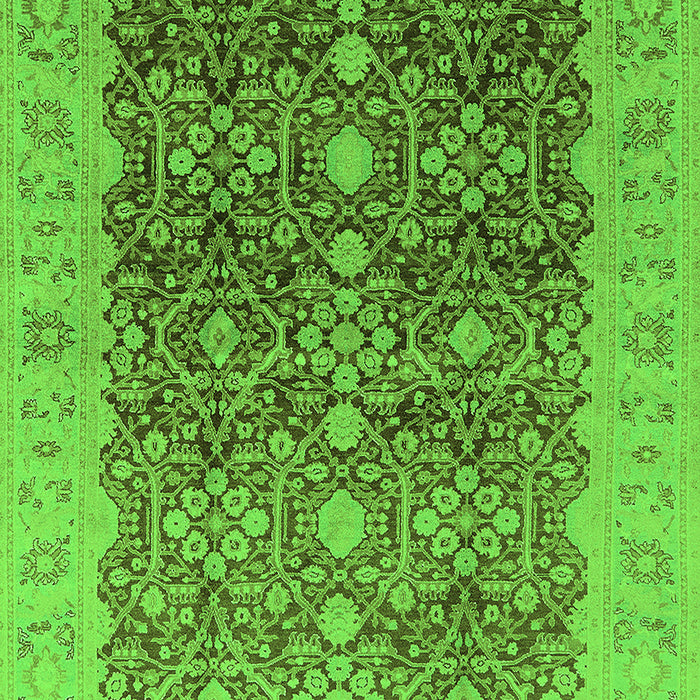 Oriental Green Industrial Rug, urb3233grn