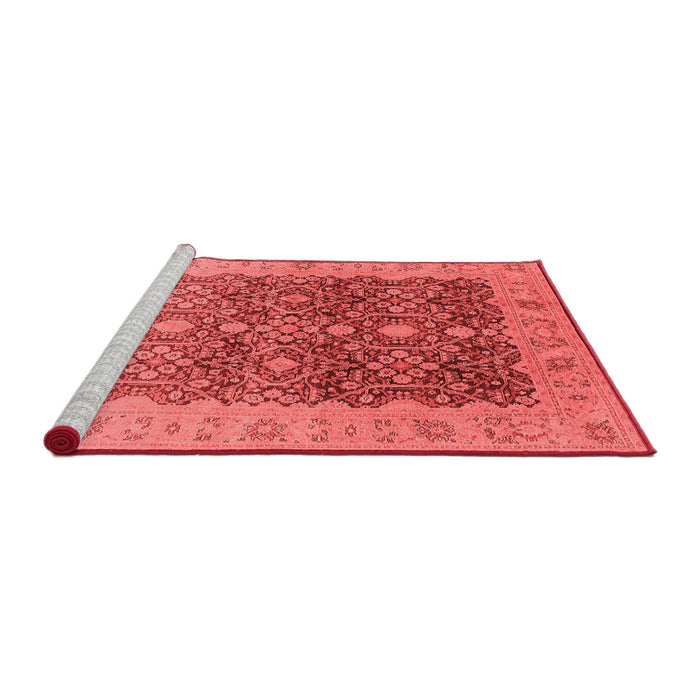 Industrial Red Washable Rugs