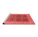 Industrial Red Washable Rugs