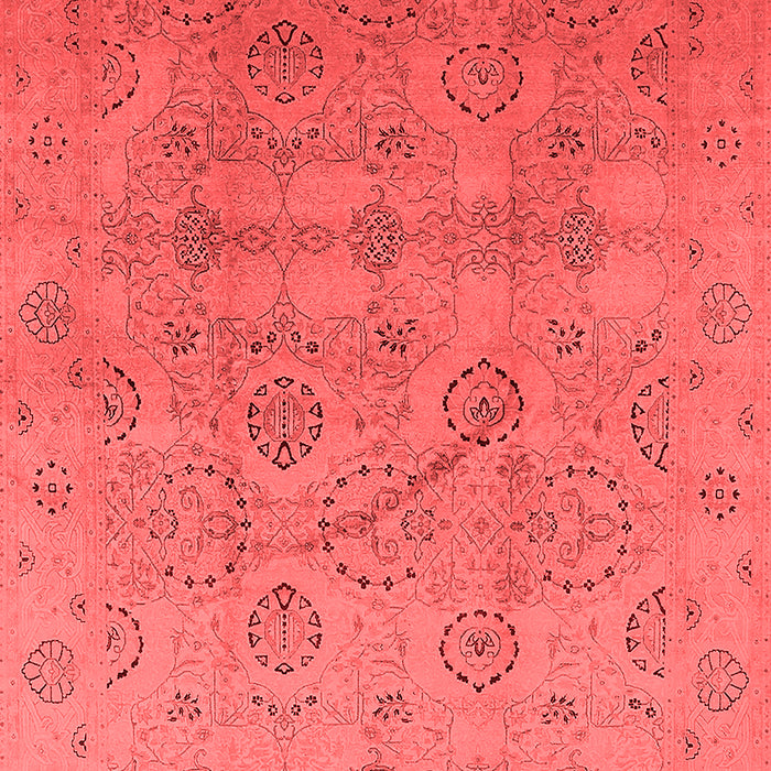 Oriental Red Industrial Area Rugs
