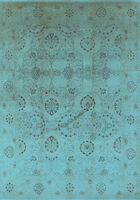 Oriental Light Blue Industrial Rug, urb3234lblu