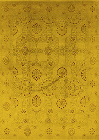 Oriental Yellow Industrial Rug, urb3234yw