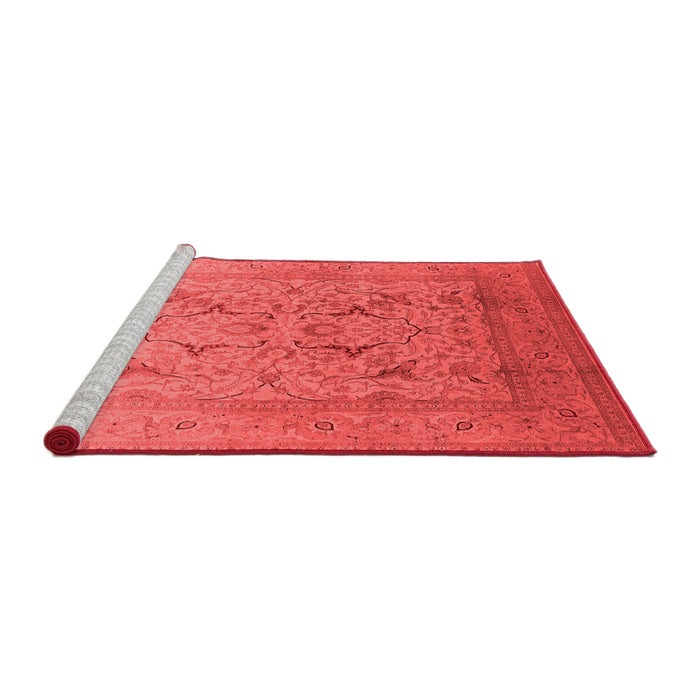 Industrial Red Washable Rugs
